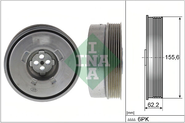 Belt Pulley, crankshaft